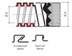 Схема- Металлорукав в герметичной ПВХ-оболочке и оплетке из оцинкованной стали